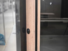 SAFETY DOOR WITH HIDDEN HANDLE